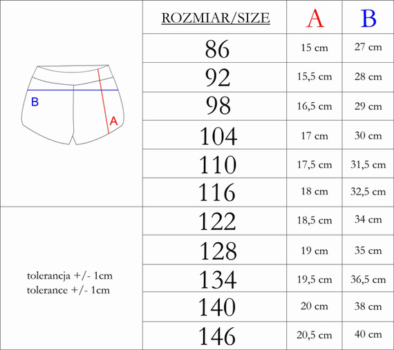 212187 Tola Nicol Spodenki krótkie