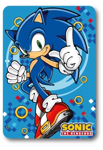 Sonic Koc polarowy Faro – niebieski, 170 g/m², miękki i lekki