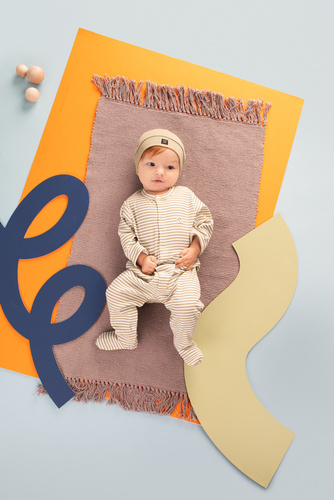 Olivier Pinokio Czapka niemowlęca - ecru