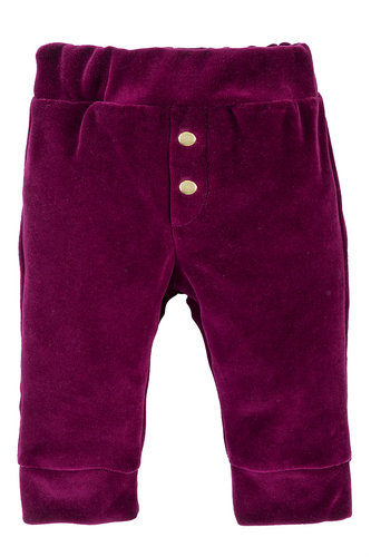 Spodnie eleganckie Little Gentleman 410W Marija - bordo