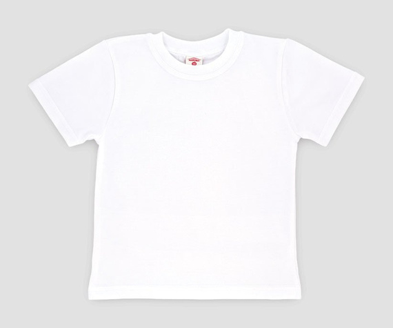 2009B T-shirt bluzka z krótkim rękawem "BIAŁY" Makoma 