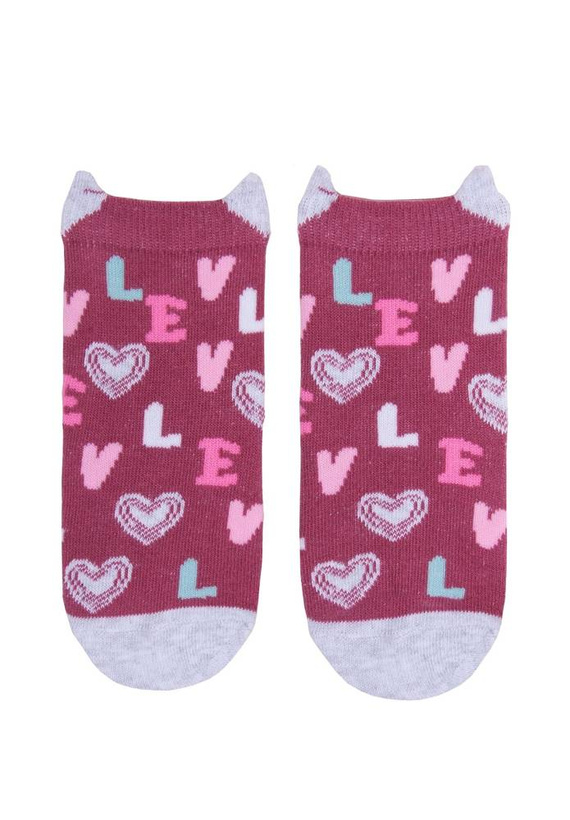 Skarpetki dla dziewczynki SK-65 3D YO! mix kolor