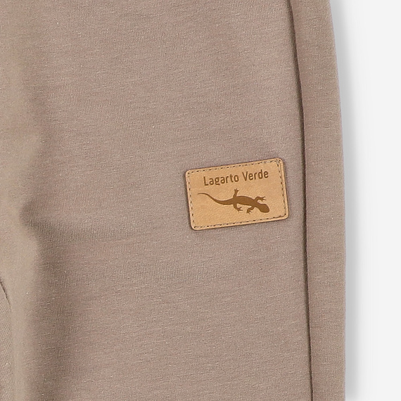 Spodnie dresowe Lagarto Verde - brązowy