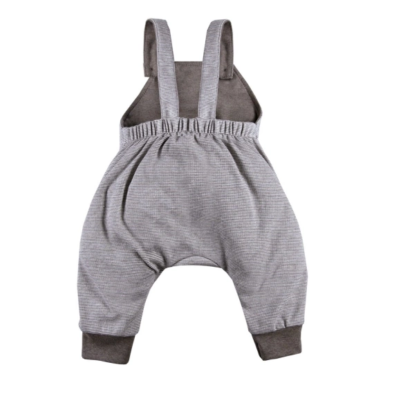 UNIQUE Ewa Klucze Ogrodniczki niemowlęce - grafit