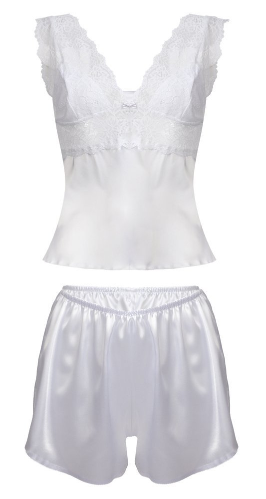 Clarisse Komplet damski DKaren - biały