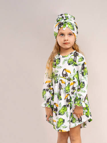 Sukienka bawełniana 186169 Tukan Nicol