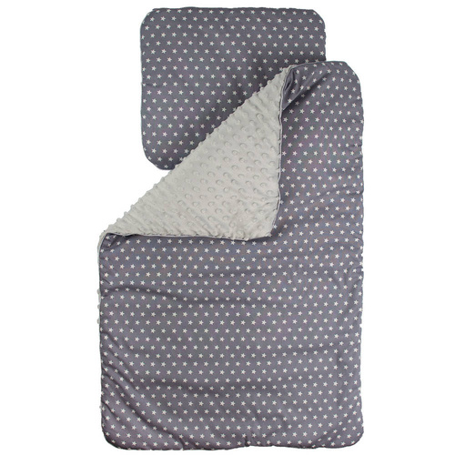 Trójkąty Komplet do wózka Martex niebieski