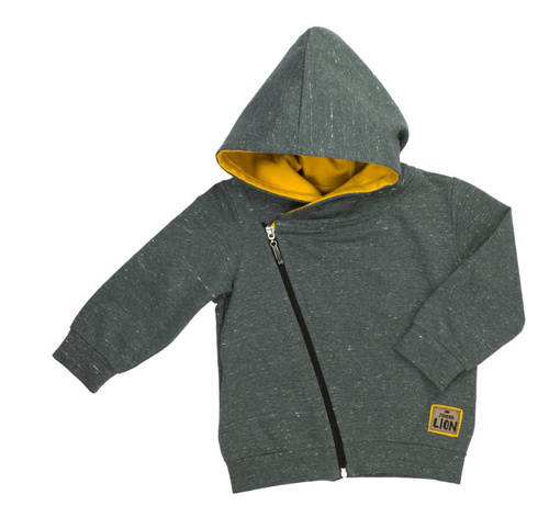 Bluza dresowa rozpinana 173275 "Prince" Nicol - grafit