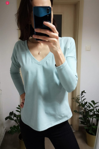 Two Ways Milk&Love bluzka ciążowa i do karmienia miętowy