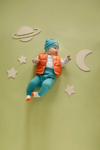 Orange Flip Pinokio Bezrękawnik niemowlęcy - pomarańczowy