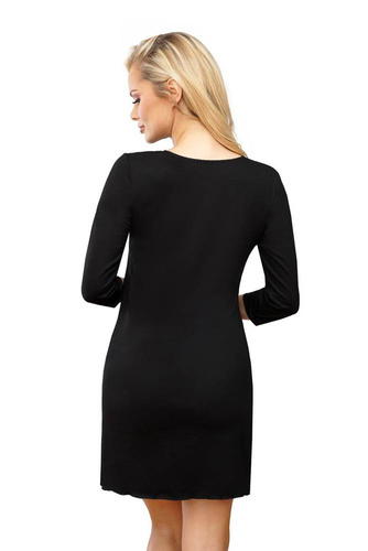 107 Koszulka nocna Tissi black