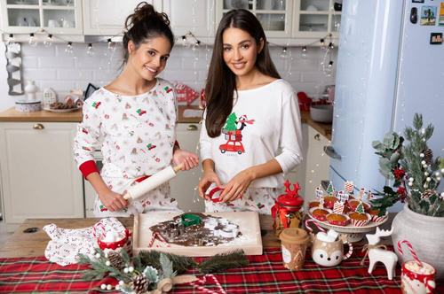 Samantha Piżama damska Sensis -ecru