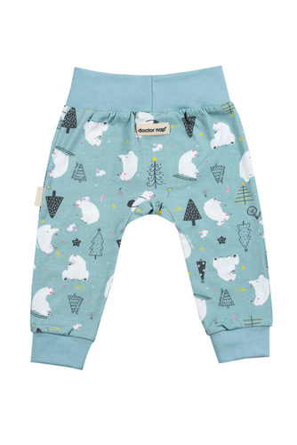 Spodnie niemowlęce 5379 Doctor Nap - ice blue