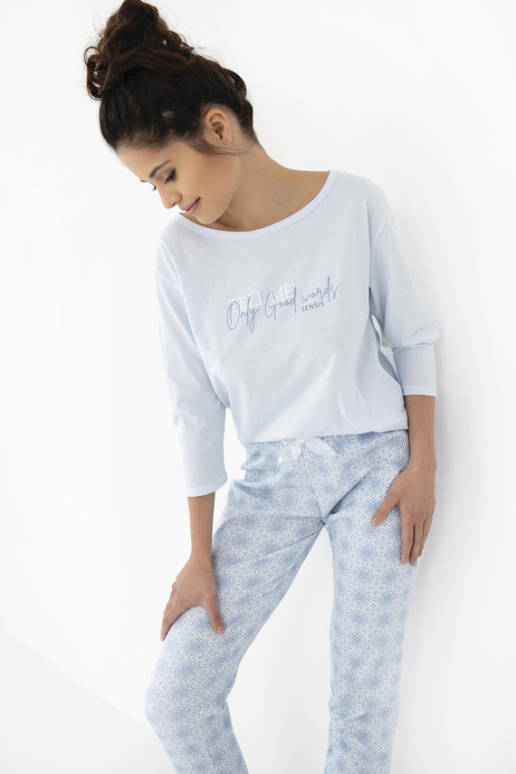 Marina Piżama damska Sensis - niebieski