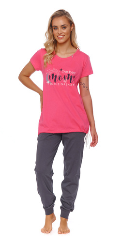 9901 Piżama Damska Doctor Nap - peony