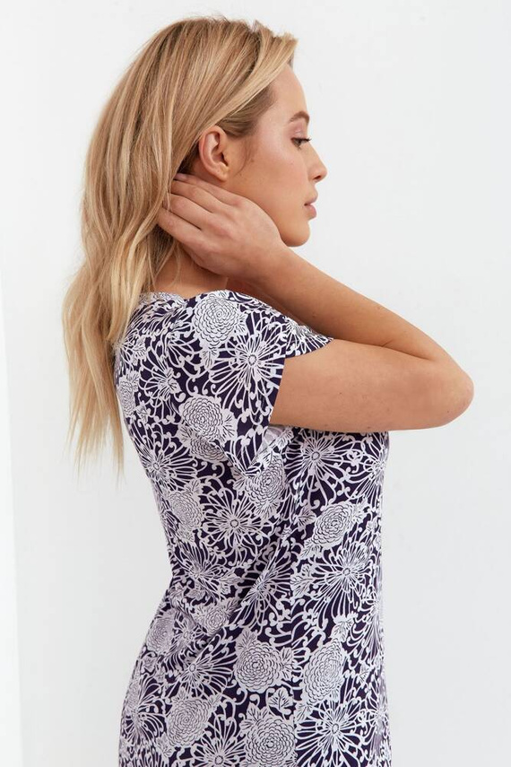 241 Piżama damska Cana -granatowy