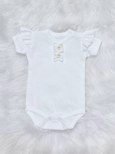 Ola Bambarillo Body z krótkim rękawem ecru