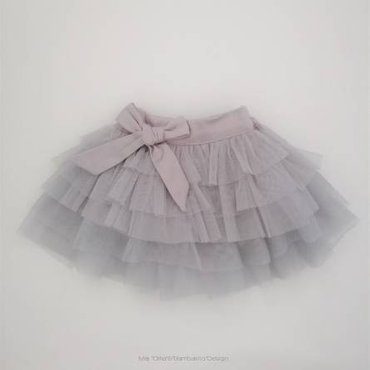 Inez Bambarillo Spódniczka tiulowa szary