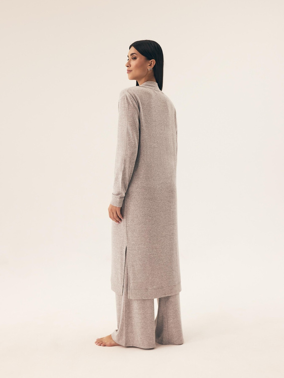 41948 Fudge Szlafrok damski Henderson jasny szary