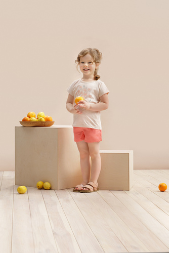 Summer Garden Pinokio Bluzka z nadrukiem - beżowy