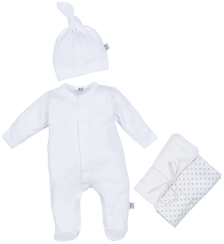Komplet niemowlęcy Marija 1619P Universal - biały