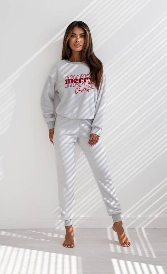 Graciana Piżama damska Soft Sensis - szary