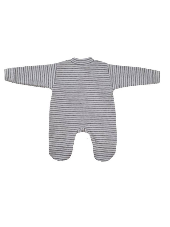 "Lines" Terjan Pajac bawełniany - szary