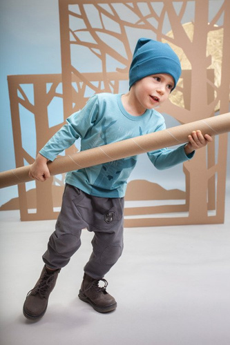 Pumpy "WILD BOY" szare