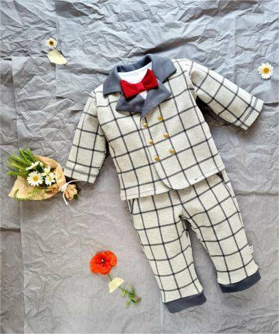 Marynarka 455S Little Gentleman Marija - szary