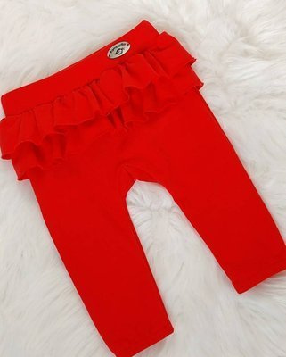 Lola Bambarillo Spodnie niemowlęce czerwony