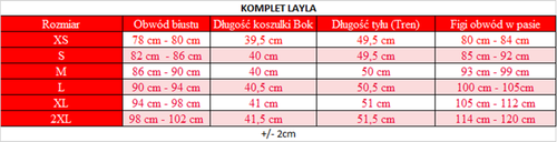 Layla Komplet Piżama Damska DKaren - czarna