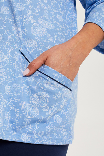 Jomala Piżama Damska 3/4 rękaw, 3/4 spodnie Italian Fashion