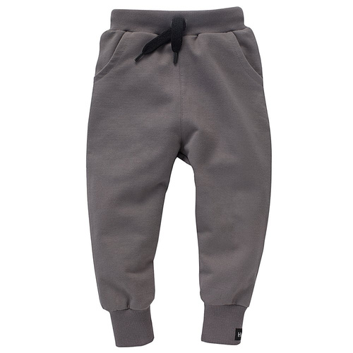 Teo Pinokio Spodnie z wiązaniem - grafit