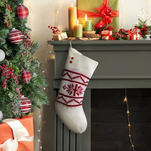 448 Skarpeta ozdoba świąteczna śnieżynki Eurofirany biały