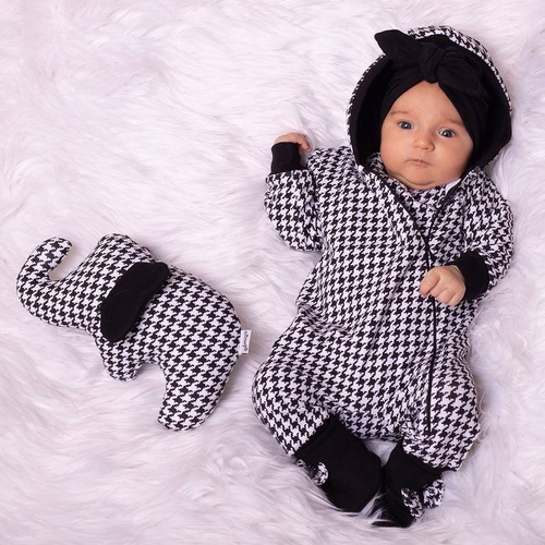 198271 Viki Nicol Pajac dresowy z kapturem