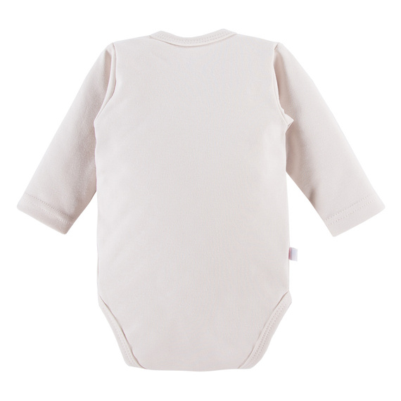Jump Eevi Body rozpinane z długim rękawem - ecru