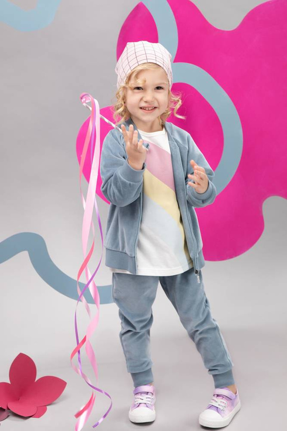 Romantic Pinokio Bluza dziewczęca - niebieski