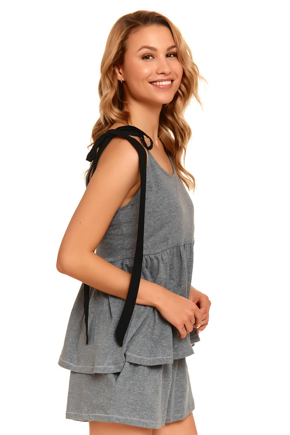 4426 Piżama Damska Doctor Nap - dark grey