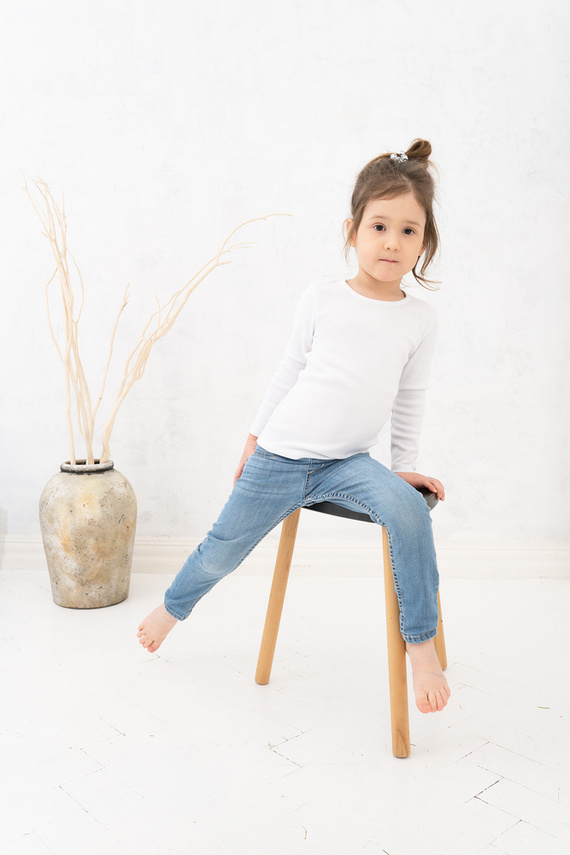 Tosia Italian Fashion podkoszulek dla dziewczynki - biały