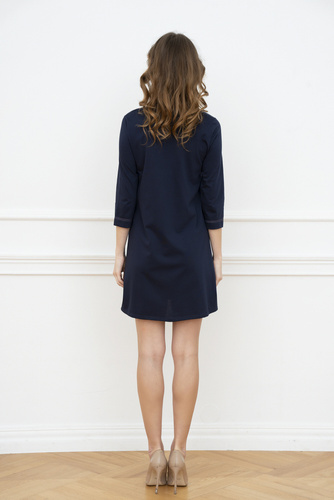 Balsam Koszula ciążowa i do karmienia. 3/4rękaw Italia Fashion - granat