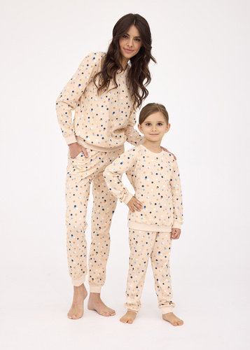 032/181 033/181 Maya Piżama dziewczęca Cornette beżowy