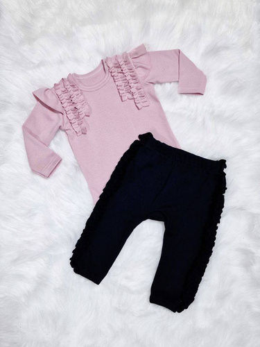 Zuza Bambarillo Spodnie niemowlęce czarny