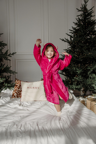 730 Serena Szlafrok Dziecięcy Forex - malina