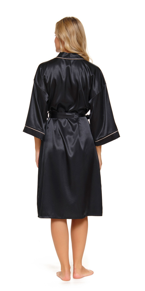 SWW.5227 Szlafrok damska Doctor Nap - black