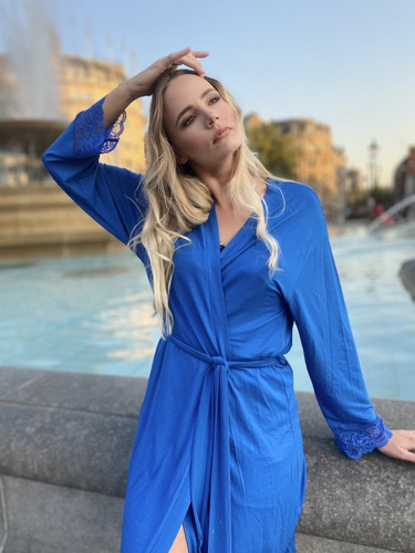 412 Dagmara Szlafrok damski Krótki Forex - chaber