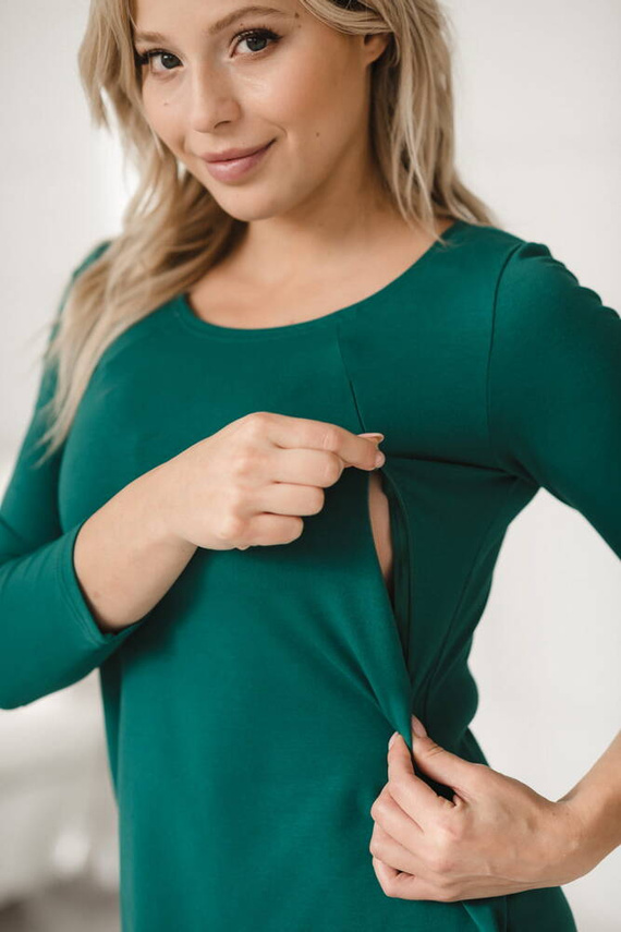 Milky Way Milk&Love Sukienka do karmienia zielony