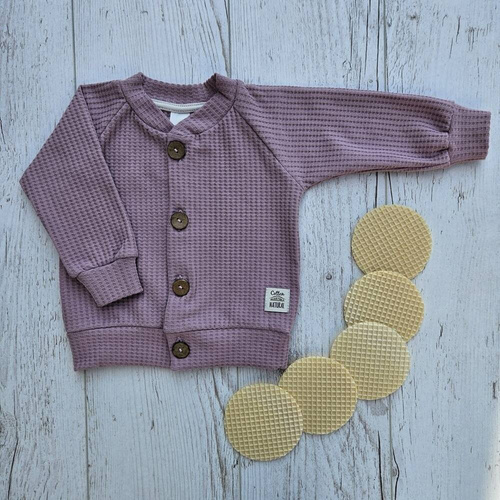 "Natural Waffel" Makoma Bluza pink