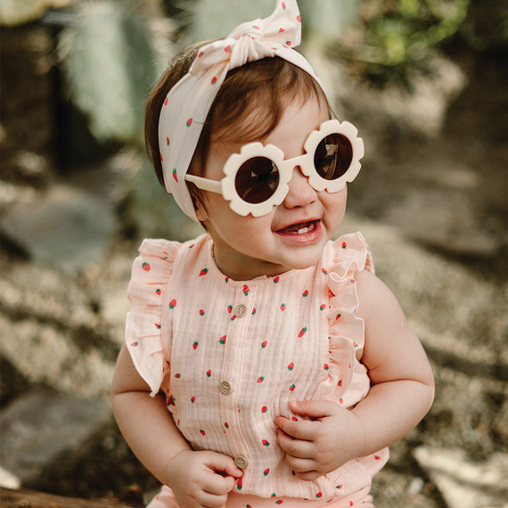 Strawberry & Love Eevi Body dla dziewczynki na ramiączkach 
