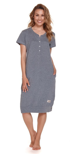 Koszula Nocna 4348 Doctor Nap - dark grey