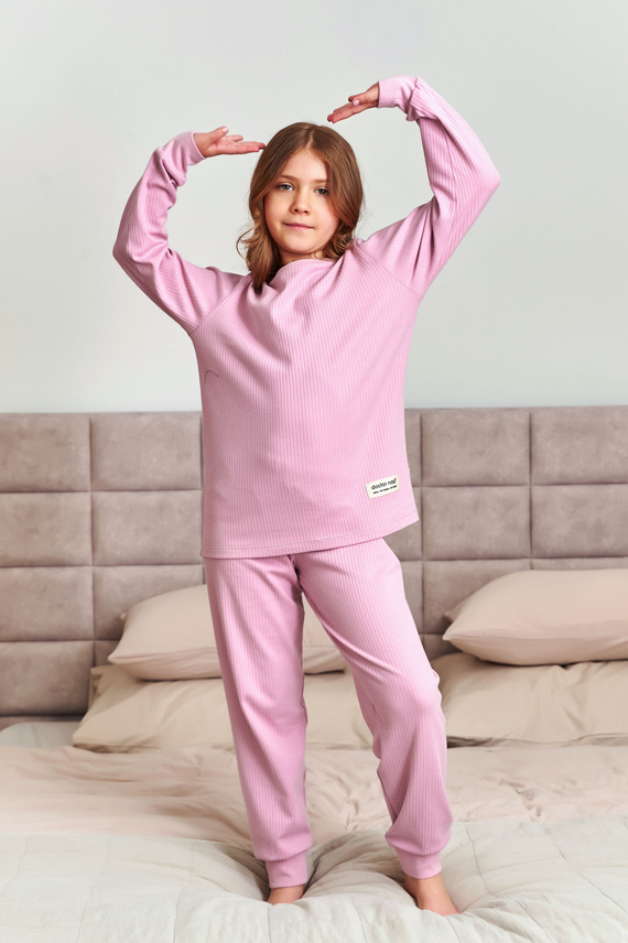 Piżama dziecięca 7351 Unisex Doctor Nap - papaya